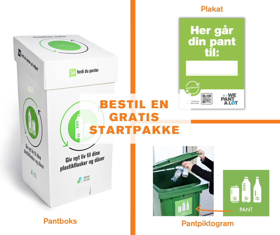 Bestil en gratis startpakke